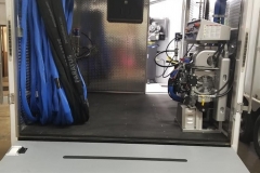 Residential spray foam trailer