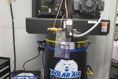 Residential spray foam rig