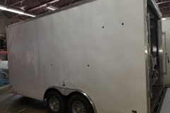 spray foam trailer